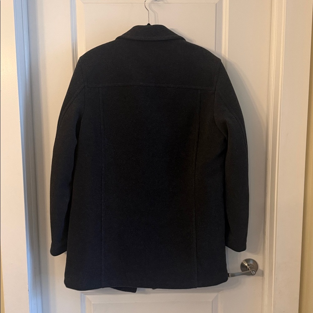 Cole Haan Men's Charcoal Car Coat - Picture 7 of 14